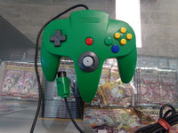 Official Nintendo Brand Nintendo 64 N64 Controller (Green) Used