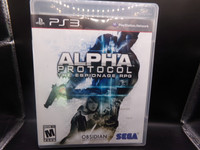 Alpha Protocol Playstation 3 PS3 Used