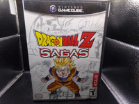 Dragon Ball Z: Sagas Gamecube CASE AND MANUAL ONLY