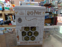 Harry Potter Dice Set - Hufflepuff Black