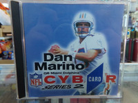 Dan Marino QB Miami Dolphins Cyber Card Series 2 PC Used