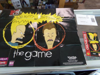 Beavis and Butt-head Sega Genesis CASE AND MANUAL ONLY