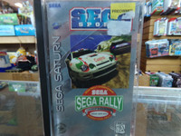 Sega Rally Championship Sega Saturn CASE AND MANUAL ONLY