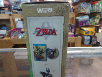 The Legend of Zelda: Twilight Princess HD with Wolf Link Amiibo Wii U NEW DAMAGED BOX