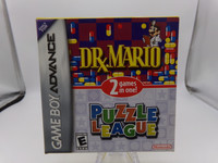 Dr. Mario / Puzzle League Combo Pack Game Boy Advance GBA Boxed Used