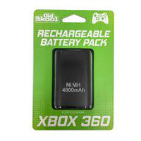 Old Skool Xbox 360 Rechargeable Battery Pack (Black)