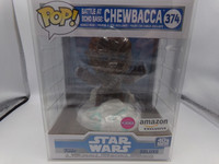 Deluxe Star Wars: Battle at Echo Base Series - Chewbacca (Flocked), Amazon Exclusive #374 Funko Pop