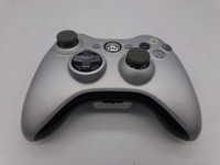 Official Microsoft Xbox 360 Wireless Controller (Silver) Used