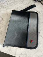 Vintage Playstation PS2 Game Carrying Case Binder - Holds Discs + Memory Cards