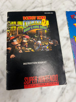 Donkey Kong Country 2 SNES Super Nintendo Manual Only