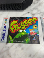 Frogger Game Boy Color Manual Only