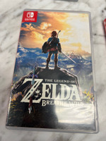 Legend of Zelda Breath of the Wild Nintendo Switch Case only NFR version Not for Resale