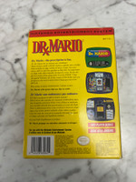 Dr Mario Nintendo Entertainment System NES Box and manual only