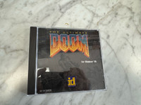 The Ultimate Doom - PC Video Game Windows 95 CD-Rom 1995 - id software