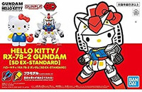 Bandai SD Gundam Ex-Standard Hello Kitty/RX-78-2 Gundam Non Scale Kit