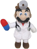 Dr. Mario World - Doctor Mario Plush, 9"