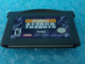 Nicktoons Attack of the Toybots Game Boy Advance GBA Used