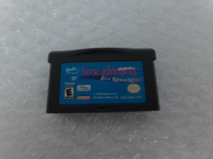 Barbie Horse Adventures: Blue Ribbon Race Game Boy Advance GBA Used