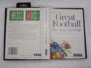 Great Football Sega Master System Boxed Used
