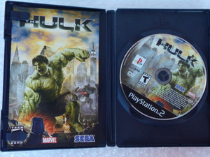The Incredible Hulk Playstation 2 PS2 Used