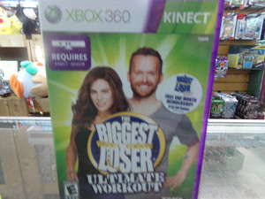 The Biggest Loser Ultimate Workout Xbox 360 Kinect Used