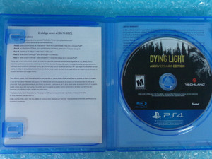 Dying Light Anniversary Edition Playstation 4 PS4 Used
