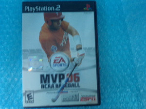 MVP 06: NCAA Baseball Playstation 2 PS2 Used