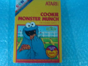 Cookie Monster Munch Atari 2600 Boxed Used