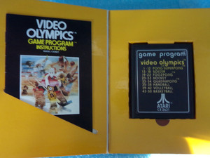 Video Olympics Atari 2600 Boxed Used