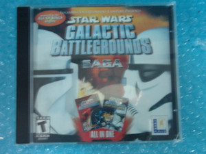 Star Wars Galactic Battlegrounds Saga PC Used