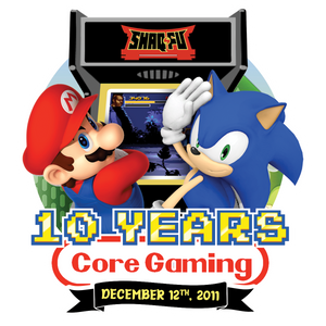 Core Gaming 10 Year Anniversary Sticker (All Proceeds Donated to MSPCA Nevins Farm)