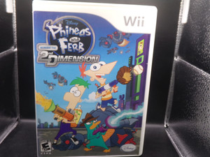 Phineas and Ferb: Across the 2nd Dimension Wii Used
