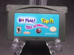 Kerplunk! / Toss Across / Tip It Game Boy Advance GBA Used
