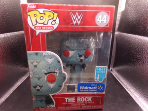 WWE - #44 The Rock (Art Series) (Walmart) Funko Pop