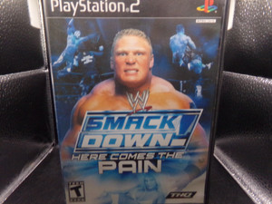 WWE SmackDown! Here Comes the Pain Playstation 2 PS2 Used