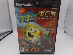 Spongebob Squarepants: Creature From the Krusty Krab Playstation 2 PS2 Used