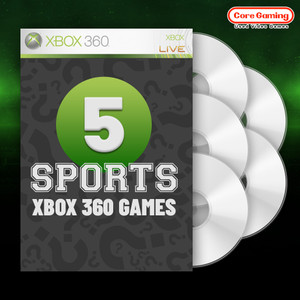 Xbox 360 Sports Games Mystery/Surprise Box (5 Different games)