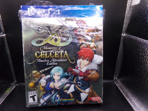 Ys: Memories of Celceta - Timeless Adventurer Edition Playstation 4 PS4 BOX ONLY NO GAME