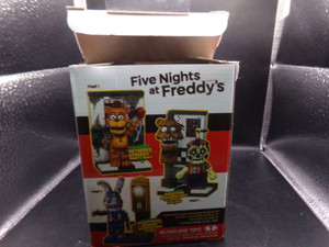 McFarlane Toys Five Nights At Freddy's Nightmare Bonnie with Grandfather Clock Micro Construction Set Open Box Sealed Contents