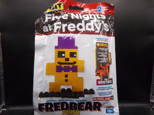 McFarlane Toys Five Nights At Freddy's 8-Bit Fredbear Plush Micro Construction Set NEW