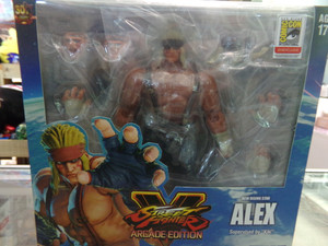 Storm Collecibles Street Fighter V Arcade Edition Alex Action Figure (Comic Con 2018 Exclusive) NEW