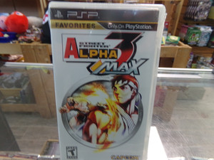 Street Fighter Alpha 3 MAX Playstation Portable PSP NEW