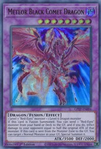 Yugioh TCG Meteor Black Comet Dragon - Ghosts From The Past (Ultra Rare, LP)
