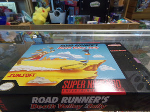 Road Runner's Death Valley Rally Super Nintendo SNES Boxed Used