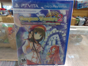 Dungeon Travelers 2: The Royal Library & the Monster Seal Playstation Vita PS Vita NEW