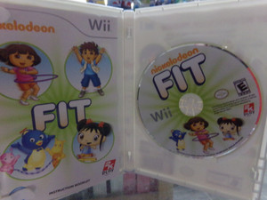 Nickelodeon Fit Wii Used