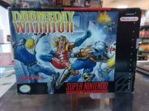 Doomsday Warrior Super Nintendo SNES BOX ONLY