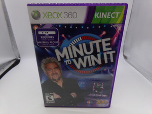 Minute To Win It Xbox 360 Kinect Used