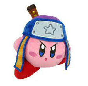 Little Buddy Kirby Adventure All Star Kirby (Ninja) Plush