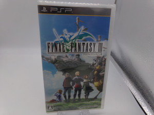 Final Fantasy III (Japanese) Playstation Portable PSP NEW